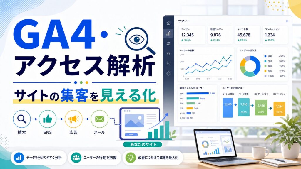 GA4・アクセス解析サムネイル